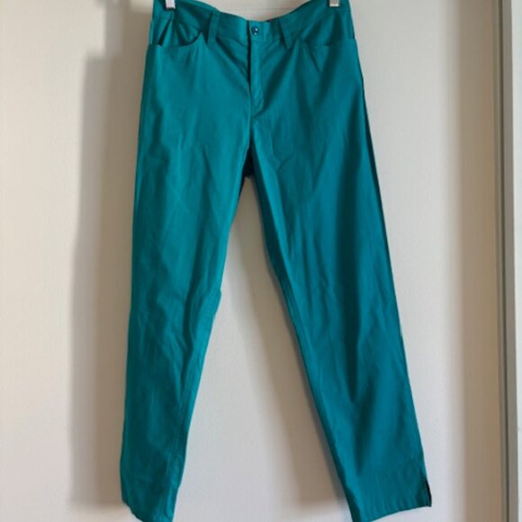 IVKO Woman Teal straight leg pants - size 38 - Picture 1 of 3